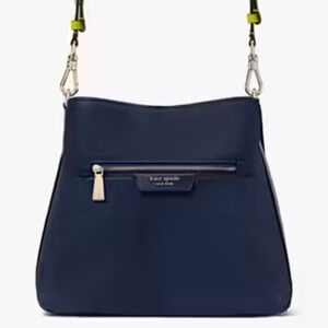 Kate Spade Hudson Pebbled Leather Shoulder Bag and cream wallet